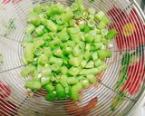 Hình bước làm 1 của món Cơm xào rau củ
