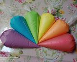 Foto langkah ke 5 dari resep Bolu kukus pelangi Rainbow.