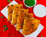 सहजन के पत्ते कापराठा (sahjan kepatto ka paratha recipe in hindi) रेसिपी चरण 4 फोटो