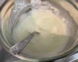 A picture of step 4 of Crozets with Tuna, Red Onion, and Mascarpone Gorgonzola Blend.