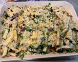 A picture of step 15 of Zucchini and Eggplant Gratin with Beef and Cilantro.