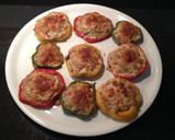 Foto del paso 9 de la receta: Flores de pimiento con carne picada al horno