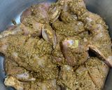 A picture of step 3 of Bake and steam chicken roast.