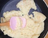 A picture of step 4 of Coconut Burfi.