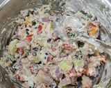 A picture of step 3 of Hung curd salad.