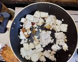 A picture of step 3 of Coconut Paneer.