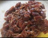 A picture of step 1 of Dates, Nuts & Chocolate Balls.
