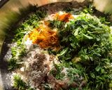 A picture of step 4 of Fresh methi leaves paratha.