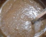 A picture of step 6 of Moong dal chocolate cake.
