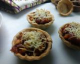 A picture of step 19 of A break to sweet tooth. Tangy and Cheesy Mini Savoury Corn Tarts.