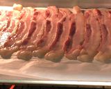 A picture of step 1 of Pancakes and bacon with vanilla syrup.