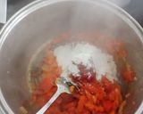 A picture of step 3 of McPhee's Cream of Tomato and Basil Soup.