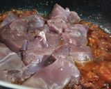 A picture of step 2 of Mutton liver.