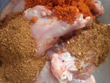 3 spice fried chicken wings