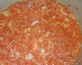 A picture of step 5 of Jollof Rice and Beans.