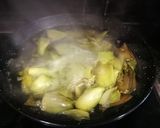 Foto del paso 5 de la receta Alubia pinta con costillar de cerdo y alcachofas