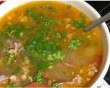 Hình bước làm 6 của món Canh chua thịt băm