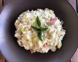 Φωτογραφία βήματος 7 της συνταγής Risotto με κολοκυθάκια και σαλάμι αέρος
