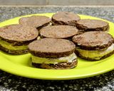 Foto del paso 5 de la receta: Alfajores de Avena y Chocolate 🍫
