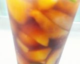 Hình bước làm 3 của món Đào ngâm đường nâu