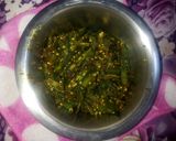 भिंडी की सब्जी (bhindi ki sabzi recipe in Hindi) रेसिपी चरण 5 फोटो