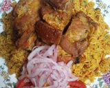 A picture of step 9 of Arroz con Chancho (Peruvian Pork Rice) 🇵🇪.