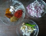 A picture of step 1 of Veg Handi/Handi Subzi.