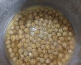 A picture of step 1 of Chole (No onion no garlic).