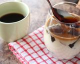 A picture of step 7 of Coffee Jelly Latte.