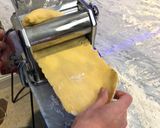 A picture of step 6 of Homemade crab ravioli with sage lemon butter sauce.
