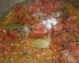 A picture of step 3 of Yakhni Beef Biryani.