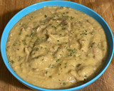 A picture of step 6 of Split Pea Soup.