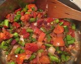 A picture of step 3 of One Pot Sausage Rice.