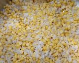 A picture of step 1 of Moong Dal Khichdi.