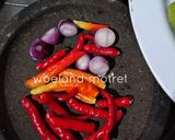 Foto langkah ke 2 dari resep Sambal Terasi Mentah.