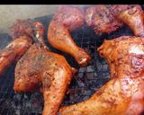 A picture of step 3 of BBQ chicken.