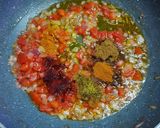 A picture of step 4 of Tri colour Idli Takatak.