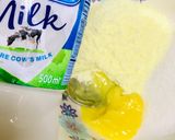 A picture of step 1 of Khoya Custard milkshake.