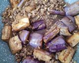 Foto langkah ke 5 dari resep Cah Terong Daging Kecap.