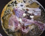 A picture of step 1 of Pishawri Mutton.