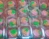 Foto langkah ke 5 dari resep Bolu kukus mawar.