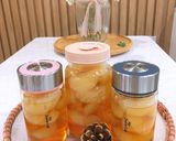 Hình bước làm 7 của món Đào ngâm đường phèn