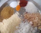 A picture of step 2 of Parval Bataka nu Bharelu Shaak.