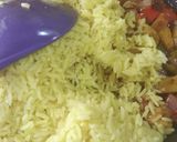 A picture of step 2 of Potato fried rice.