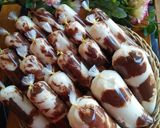 Foto langkah ke 4 dari resep 2. Es Susu Choki Choki.