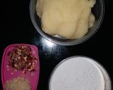 A picture of step 1 of Crispy Potato rings.