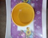 A picture of step 2 of Mango milk shake.