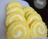 Foto langkah ke 8 dari resep Bolu gulung kukus ekonomis 1 telur.