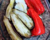 Foto del paso 3 de la receta: Ensalada de pimientos, berenjenas y tomates confitados al horno