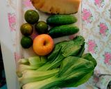 Foto langkah ke 1 dari resep Jus Pokcoy Mentimun.